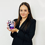 Антистресс - мнушка с логотипом TeleTribe