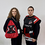 Манишка и сумка-мешок с логотипом Yuka ADV