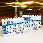 Вечный календарь с логотипом ТСЗ