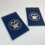 Блокноты с логотипом Медицинский Московский Областной Колледж 