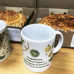 Кружка с логотипом Русские Пироги