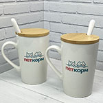 Кружки с логотипом Петкорм