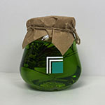 Варенье из ели с логотипом Равитино