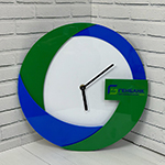 Настенные часы с логотипом Генбанк