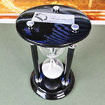 Песочные часы с логотипом СПЕЦБУРЕНИЕ