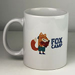 Кружка с логотипом Fox Camp