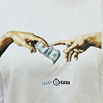 Футболка с логотипом Zaley Cash