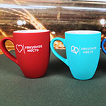 Кружки с логотипом Вкусное Место 