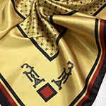 Шелковый платок с логотипом ЗМД