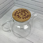 Чайник с логотипом Гони печаль