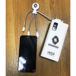 Набор с логотипом Мосинжпроект: аккумулятор и зарядный кабель