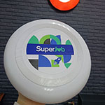 Фрисби с логотипом SuperJob