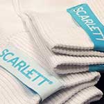 Гетры футбольные, логотип Scarlett