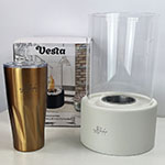 Термокружка и биокамин с логотипом Зефир