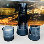 Декантер для вина и свеча с логотипом Marinepoint