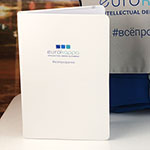 Ежедневник Евро Каппа в наборе с сумкой и бутылкой