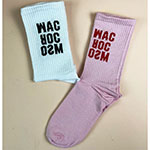 Носки с логотипом MACROCOSM