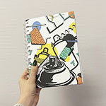 Блокнот с логотипом Аэрозоль Новомосковск