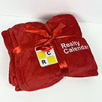 Плед с логотипом RealtyCalendar
