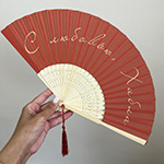 Веер с логотипом Хибла