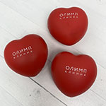 Антистрессы сердце с логотипом Олимп клиник