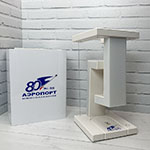 Левитирующая настольная лампа с логотипом Аэропорт Южно-Сахалинск