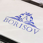 Аккумулятор с логотипом BORISOV