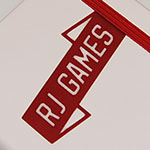 Набор с логотипом RJ GAMES: блокнот, ручка, аккумулятор, флешка-карта и держатель для визитки