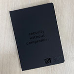 Ежедневник с логотипом ANTI-FIRE AUDIT AGENCY 