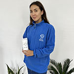 Флисовая кофта и термокружка с логотипом Народы Арктики