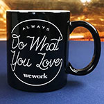 Кружка с логотипом WeWork