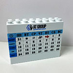 Вечный календарь с логотипом At Group