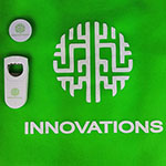 Набор с логотипом INNOVATIONS: холщовая сумка-шоппер, открывашка и попсокет