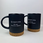 Кружки с пробковым дном с логотипом СБЕР НПФ