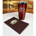 Набор термокружка и блокнот с логотипом Бальзам Болотова