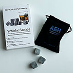 Камни для виски с логотипом АБН