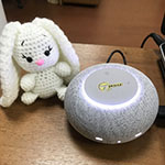 Умная колонка «Капсула Мини» с логотипом SKILLS