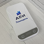 УФ стерилизатор с логотипом Геомодель