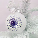 Ёлочный шар с логотипом Медицина Катастроф