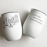 Кофер с логотипом Safety first 