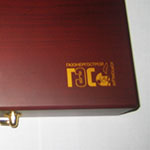 Мини-гольф в подарочном кейсе с логотипом ГАЗЭНЕРГОСТРОЙ