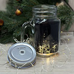 Набор банка для глинтвейна и гирлянда с логотипом Раут