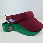 Козырьки с логотипом для детского лагеря