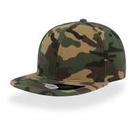 Бейсболка SNAP BACK, 6 клиньев, пластик. застежка, камуфляж, 100% полиэстер/100% хлопок, 400 г/м2