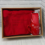 Новогодний подарочный набор с логотипом Российская премьер лига