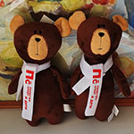 Мишки с логотипом Палестра