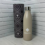 Термобутылка в тубусе с логотипом Венера