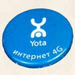 Значок с логотипом Yota