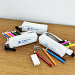 Канцелярский набор в пенале с логотипом Advanced Bionics