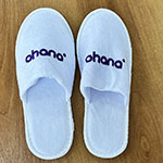 Тапочки с логотипом ohana